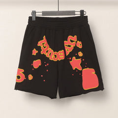 Letter Star Pattern Shorts #S233
