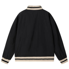 Logo-Appliquéd Padded Shell Bomber Jacket