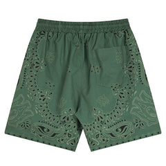 Pattern Print Shorts