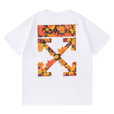 Maple Leaf Pattern T-shirt