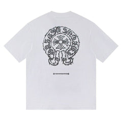 CH Patterned Cotton T-shirt