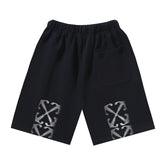 Letter Pattern Shorts