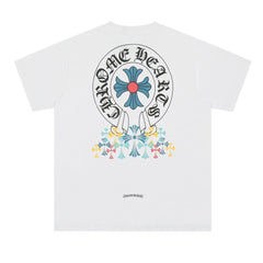 CH Patterned Cotton T-shirt