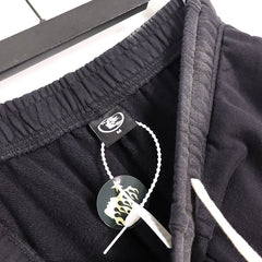 Retro Washed Flare Pants Black