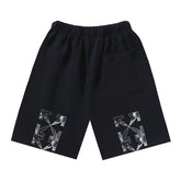 Letter Pattern Shorts