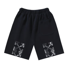 Letter Pattern Shorts