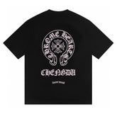 CH Patterned Cotton T-shirt