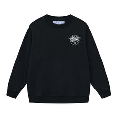 Off White Arrow Pattern Printed Sweatshirts