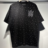 Hot Flash Silver Letter T-shirt