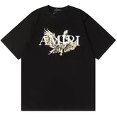 Flying Eagle Print T-shirt
