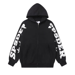 Letter Pattern Hoodie #S227