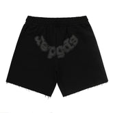 Letter Pattern Rhinestones Shorts #S959