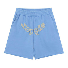 Letter Pattern Shorts #S232 Yellow