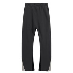 . Logo Flared Cotton Sweatpants