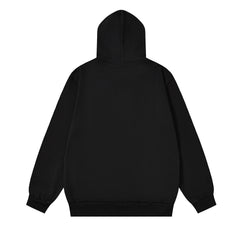 Web Letter Pattern Hoodie #S224