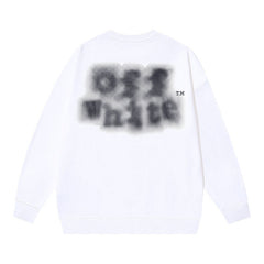 Off White Logo Pattern Printed Sweatshirts