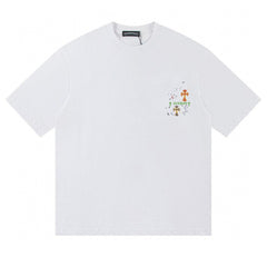 CH Patterned Cotton T-shirt