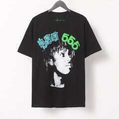 Letter Pattern T-shirt #S T016