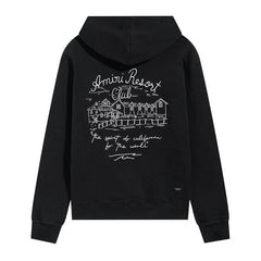 Spirit Logo-Embroidered Cotton-Blend Jersey Hoodie