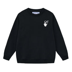 Off White Arrow Pattern Printed Sweatshirts