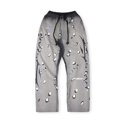 Grey Future Flame Sweatpants