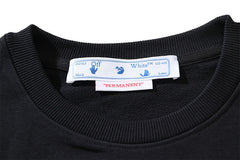 Off White Arrow Pattern Printed Sweatshirts