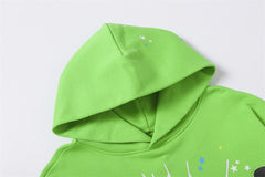 Letter Pattern Hoodie #S229