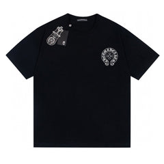 CH Patterned Cotton T-shirt