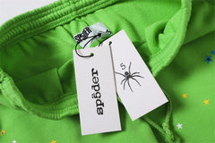 Letter Pattern Rhinestones Pants #S229-2