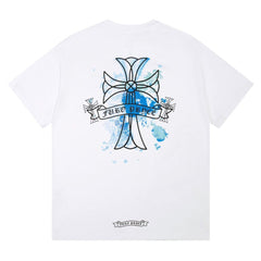 CH Patterned Cotton T-shirt