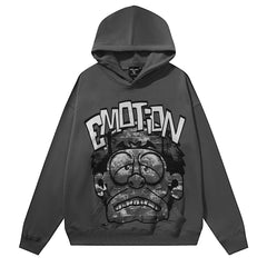 Grey Monster Hoodie