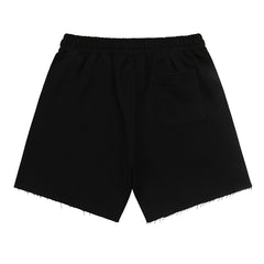 Letter Pattern Rhinestones Shorts #S959