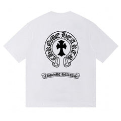 CH Patterned Cotton T-shirt