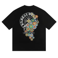 CH Patterned Cotton T-shirt