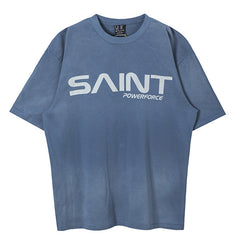 Saint Power Printed T-shirt