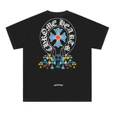 CH Patterned Cotton T-shirt
