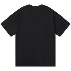 Logo Pattern Print T-Shirt