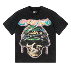 Skull Pattern T-shirt #G1190/G3190