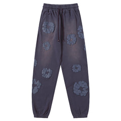 kapok Flower Pattern Printed Sweatpant