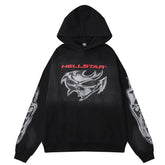 Airbrushed Skull Hoodie