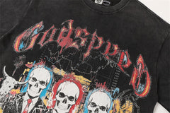 Skull Print T-shirt #G6167