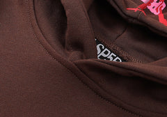 Angel Number Hoodie-Brown #8203