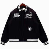 Embroidery Cotton Baseball Jacket