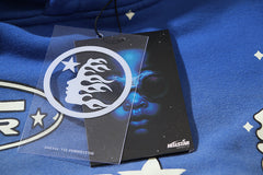 Racer Hoodie Vintage Blue