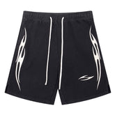 Flame Printed Shorts