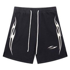 Flame Printed Shorts