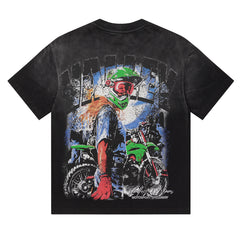 Race Car Driver Printed T-shirt #V1116