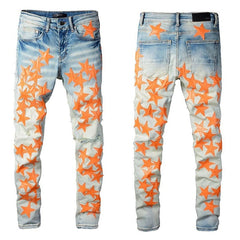 Star Patch Jeans #824