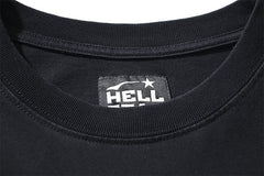 Hell Star Washed Print Short Sleeve Tee