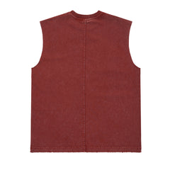 Girl's Print Sleeveless T-Shirt Vest #V1301